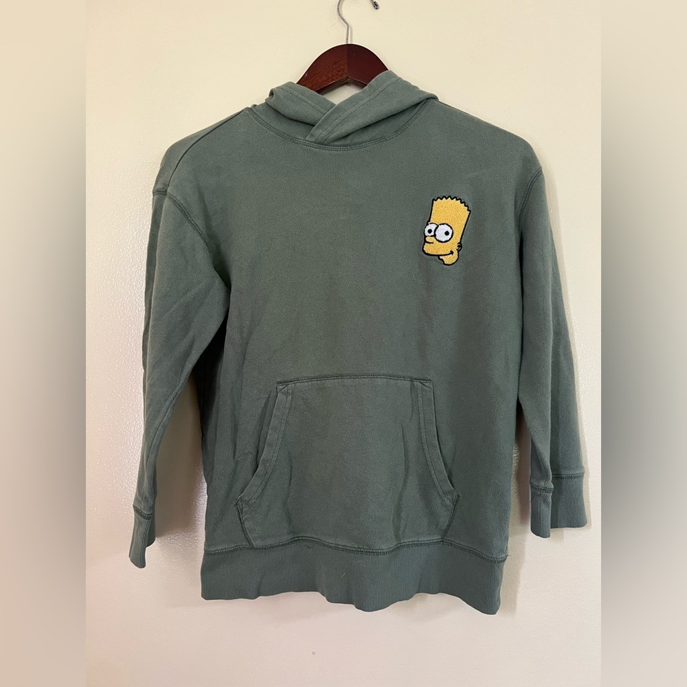 L 10-12 Bart Simpson PSxON popsugar Old Navy Simpsons boys youth sweatshirt